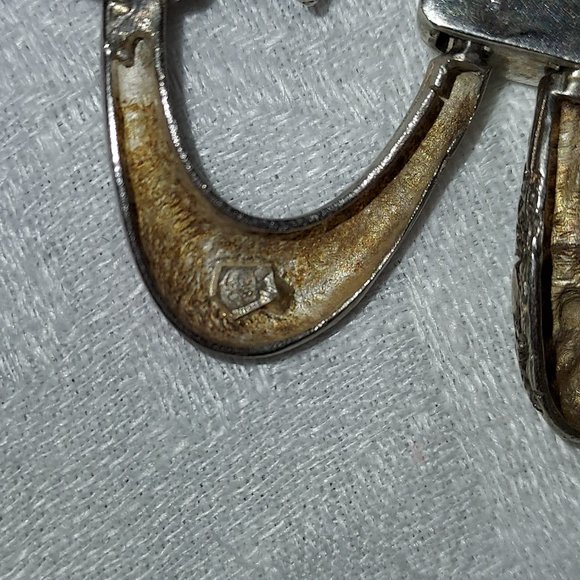 Original 1940's Mexico .925 Oval Linked Bracelet Signed JR - Picture 11 of 14